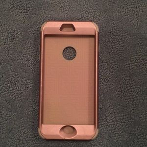 Pink Iphone 6 plus phone case